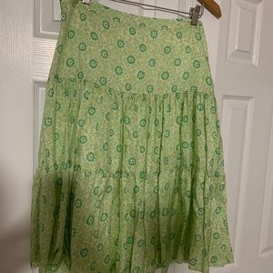 Banana Republic, floral skirt. Size 8